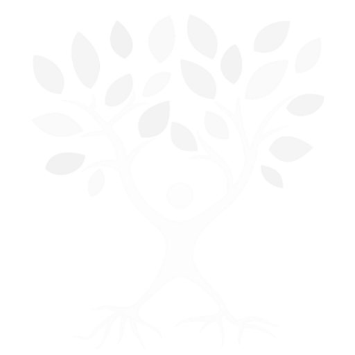 Magnolia Tribe Chiropractic All White Logo